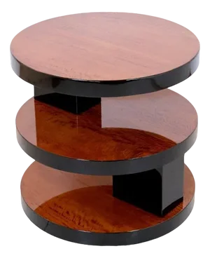 Art Deco Round Side Table