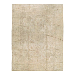 Galerie Shabab Collection Early 20th Century Turkish Oushak Room Size Carpet For Sale