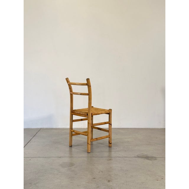 Folding Bamboo Table and Chairs, 1970s, Set of 5 For Sale - Image 17 of 18