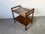 1990s Mid-Century Modern Møbelfabrikken Teak & Tile Top Bar Cart For Sale - Image 5 of 17
