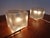 Glass Cube Table Lamps from Peill & Putzler, 1970s, Set of 2 For Sale - Image 4 of 18