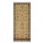 Boho Chic Ziegler 1990's Gold/Blue Wool Runner Rug- 4'2'' X 11'10'' For Sale