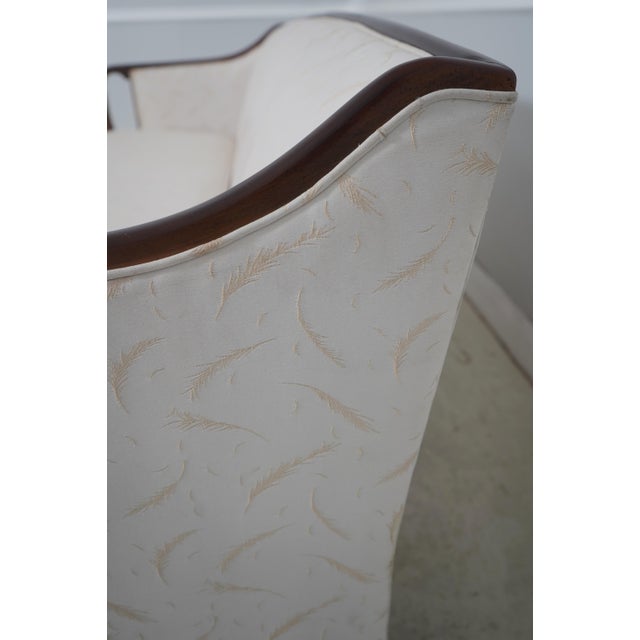 Ethan Allen Georgian Court Upholstered Sofa For Sale - Image 12 of 18