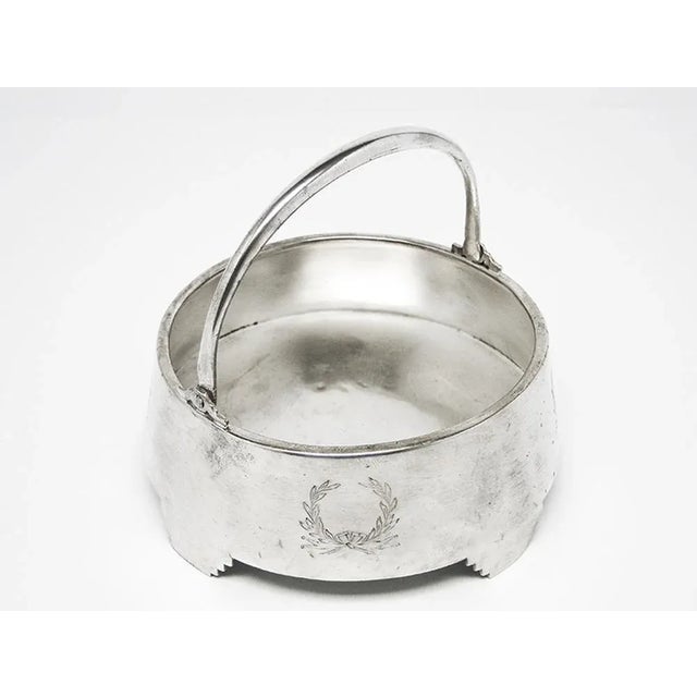 Art Nouveau Sugar Bowl, Poland, 1890s For Sale - Image 9 of 10