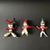Vintage Eastern European Handmade Circus Troupe Christmas Decorations, 1950s-1960, Set of 3 For Sale - Image 9 of 9