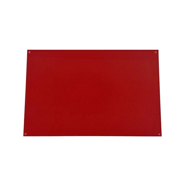 Plastic Spangle Scalloped Tray Rust For Sale - Image 7 of 11