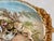 French Rare 19th Century French Sarreguemines Majolica "The Hunt of the Wolves" Barbotine Platter, Rare Turquoise Color. For Sale - Image 3 of 17