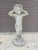 Traditional Antique Asheville Estate 40" Tall Cast Stone Statue of Hebe - Garden Patina For Sale - Image 3 of 9
