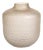 Albinen Frosted Cut Glass Jug Vase, Large For Sale