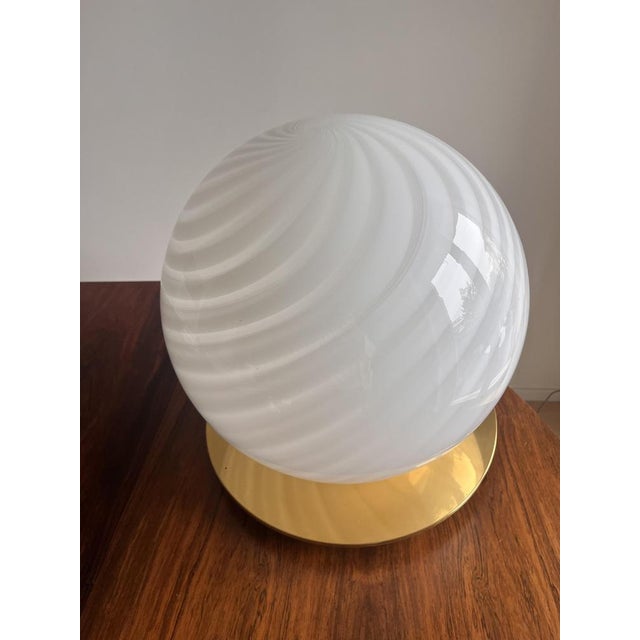 1960s Vintage Spherical Table Lamp, 1960s For Sale - Image 5 of 7