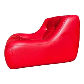 Ligne Roset Kali by Michel Ducaroy Leather Vintage Chair by Michel Ducaroy For Sale