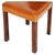 Set of Art Deco Walnut & Leather Side Chairs, 1920s For Sale - Image 6 of 9
