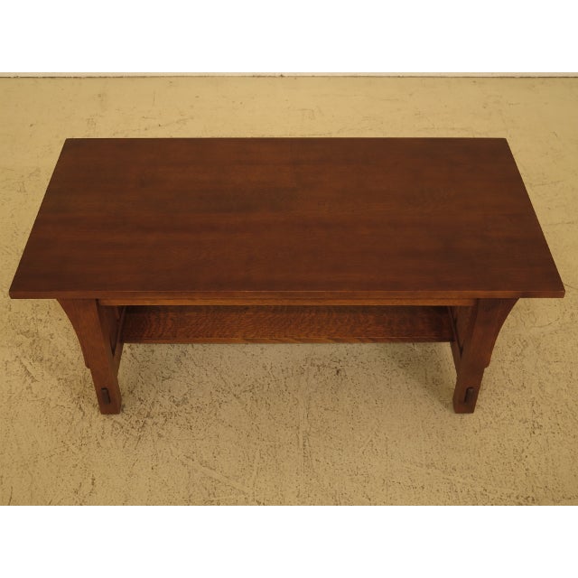 Warren Hile Studio Mission Oak Arts Crafts Coffee Table Chairish
