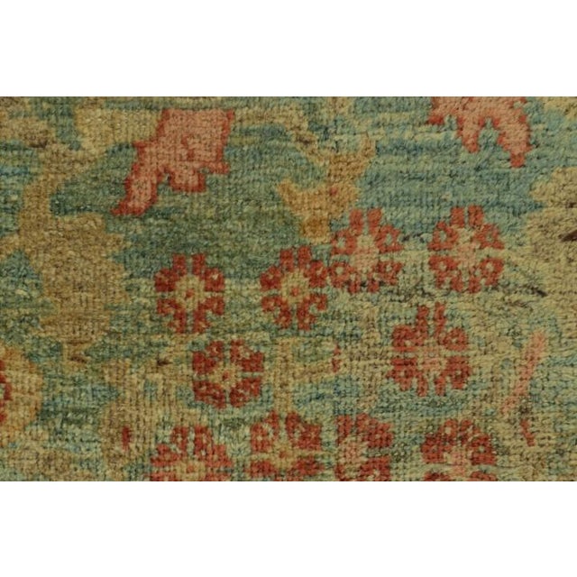 Rug & Kilim Antique Persian Sultanabad Fragment Runner With Floral Medallions For Sale - Image 4 of 7
