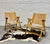 Mid-Century Modern Pair of Mid Century Modern "Rex" Folding Lounge Chairs Designed by Niko Kralj, C. 1960's For Sale - Image 3 of 14