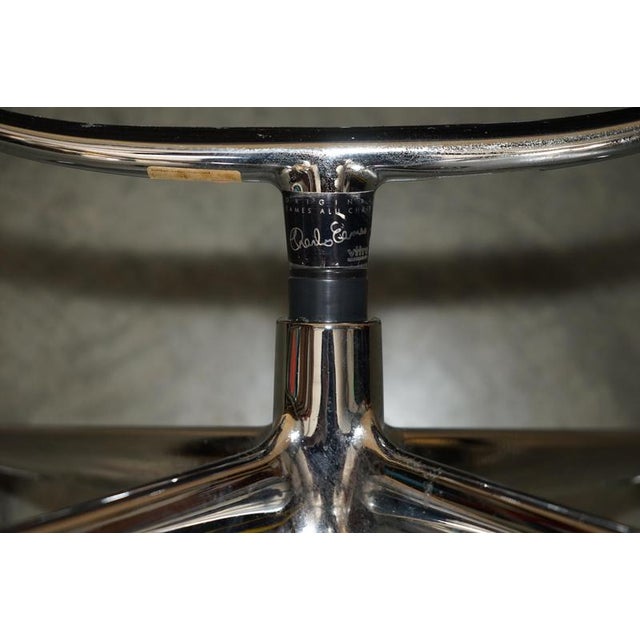 Brown EA 108 Swivel Desk Chair by Charles and Ray Eames For Sale - Image 16 of 17