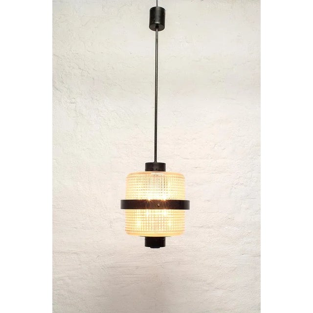 Vintage Italian Hanging Lamp by Greco Italia, 1950s, in Very Good conditions. Designed 1950 to 1959 This piece has an...