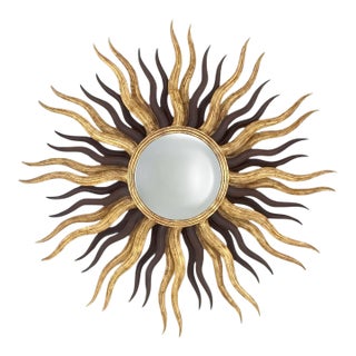 Authentic Vintage Harrison & Gil by Christopher Guy "Sunset" Sunburst Mirror 1990s Era For Sale