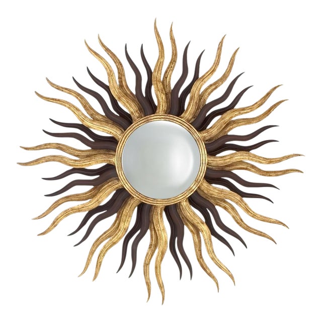 Authentic Vintage Harrison & Gil by Christopher Guy "Sunset" Sunburst Mirror 1990s Era For Sale