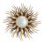 Authentic Vintage Harrison & Gil by Christopher Guy "Sunset" Sunburst Mirror 1990s Era For Sale