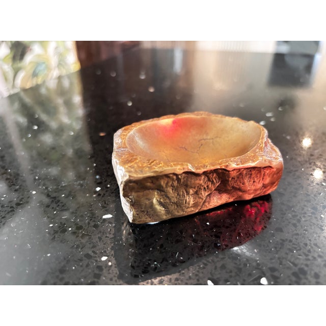 French Brutalist Bronze Trinket Tray by Monique Gerber, 1970 For Sale - Image 6 of 9