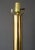 1970s Mid Century Minimalist Cylinder Brass Table Lamp For Sale - Image 5 of 9