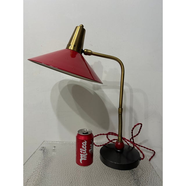 1970s Attributed to Stilnovo Desk Lamp For Sale - Image 9 of 9