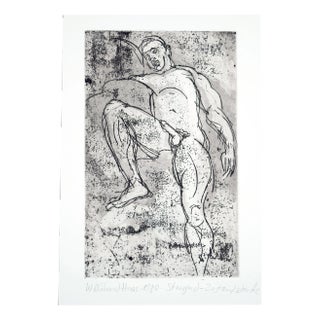 Willibrord Haas, Rising, 1980, Etching For Sale