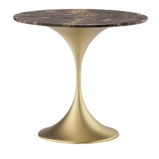 Daperto Small Emperador Dark Coffee Table by P. Rizzatto For Sale