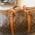 A 2000s Louis Vuitton Monogram Coated Canvas Boston Sac Souple 55 For Sale - Image 13 of 15