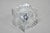 Vintage Waterford Crystal Glass Diamond Shaped Meridian Small Desk Clock For Sale - Image 10 of 11
