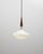 1950s Dutch Philips Wood and Opal Glass Pendant Lamp By Louis Kalff For Sale In Greensboro - Image 6 of 18
