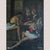 M. Duval, Backstage with Clowns and Dancers, 1950s, Oil on Canvas, in Very Good conditions. Designed 1950 to 1959