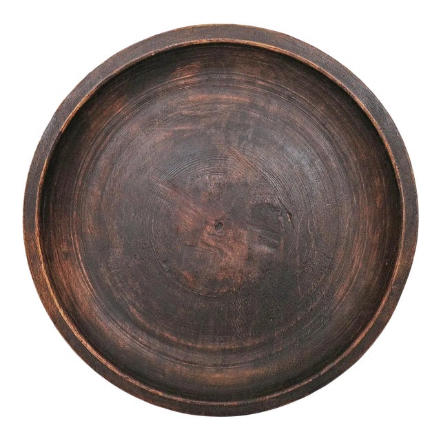 Java Wood Plate Medium For Sale
