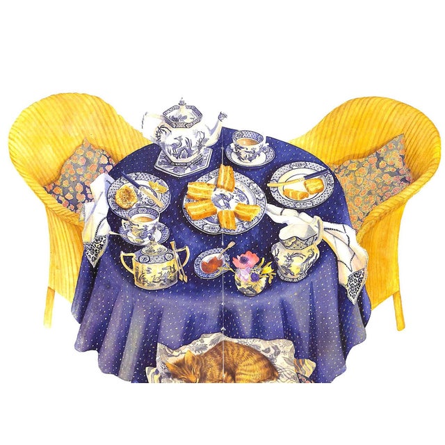 "A Proper Tea" 1987 Isles, Joanna For Sale In New York - Image 6 of 12