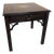 Chippendale Style Side Table with Inlaid Wood For Sale