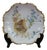 Antique a Klingenberg & Dwenger French Limoges Porcelain Floral Scalloped Plate For Sale