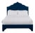 Clementine King Bedframe, Navy Velvet For Sale