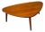 Anton Kildebergs Møbelfabrik Teak Biomorphic Coffee Table For Sale
