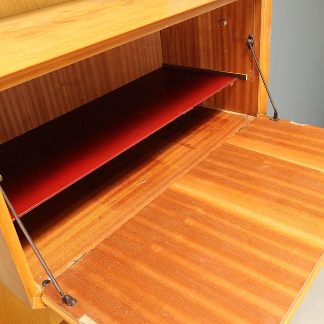 Vintage Storage Cabinet in Maple Veneer Wood, 1960s For Sale - Image 4 of 14