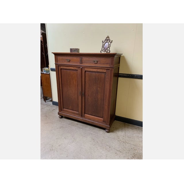 Wood Antique Chinese Cabinet, 1900 For Sale - Image 7 of 8