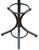 1920s Antique Ebonised Bentwood Hallway Coat Rack with Hat, Stick and Umbrella Stand, 1920s For Sale - Image 5 of 6
