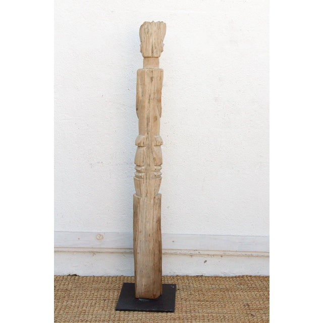 Wood Early 20th Century African Wurkun Figure on Custom Stand For Sale - Image 7 of 9