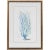 1990s Abstract Blue Coral Reef Print, Framed For Sale - Image 10 of 10