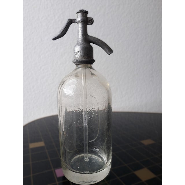 Item: Soda Syphon Bottle VIENNA 1925 Age: approx. 1925 Dimensions: Height approx. 30 cm Diameter approx. 10 cm...