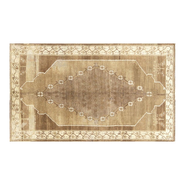 1960s Turkish Oushak Rug For Sale