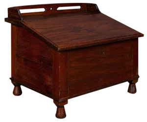 Vintage Standing Desk Secretary