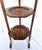 Early 20th Century Antique Edwardian Quartersawn Oak 3-Tier Folding Cake Stand For Sale - Image 5 of 16