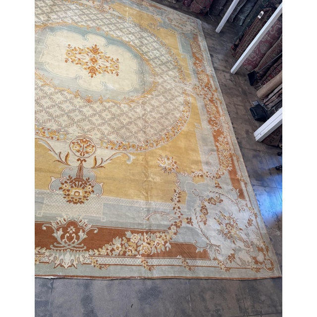 Early 20th Century Early 20th Century Turkish Hereke Rug For Sale - Image 5 of 10