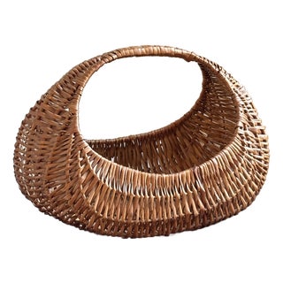 Early-20th Century French Style Market Basket For Sale